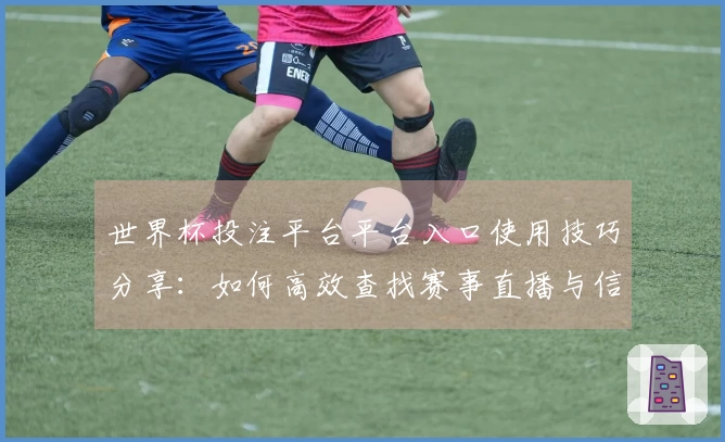 世界杯投注平台平台入口使用技巧分享：如何高效查找赛事直播与信息