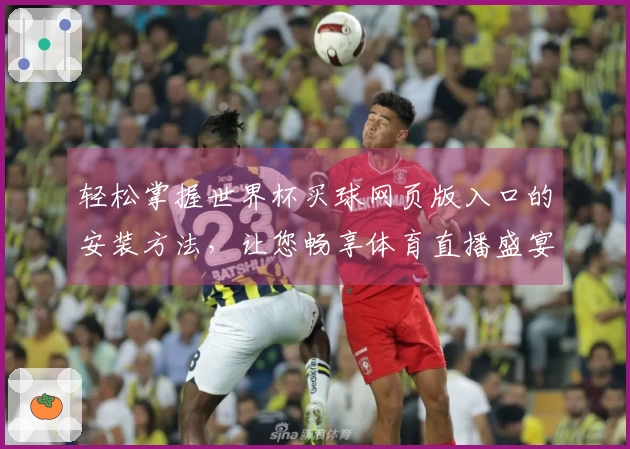 轻松掌握世界杯买球网页版入口的安装方法,让您畅享体育直播盛宴