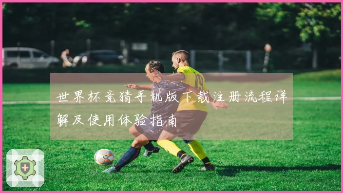 世界杯竞猜手机版下载注册流程详解及使用体验指南